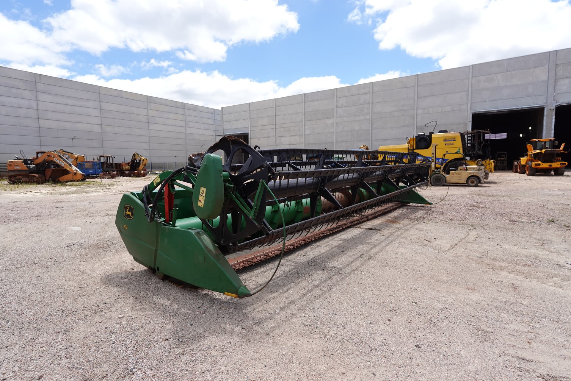 Plataforma John Deere 625 25 pes